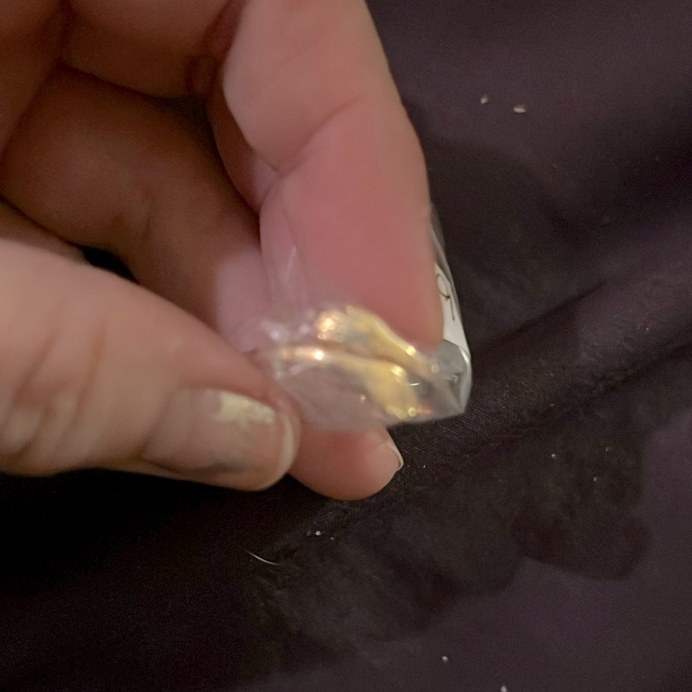 Ring with hands
